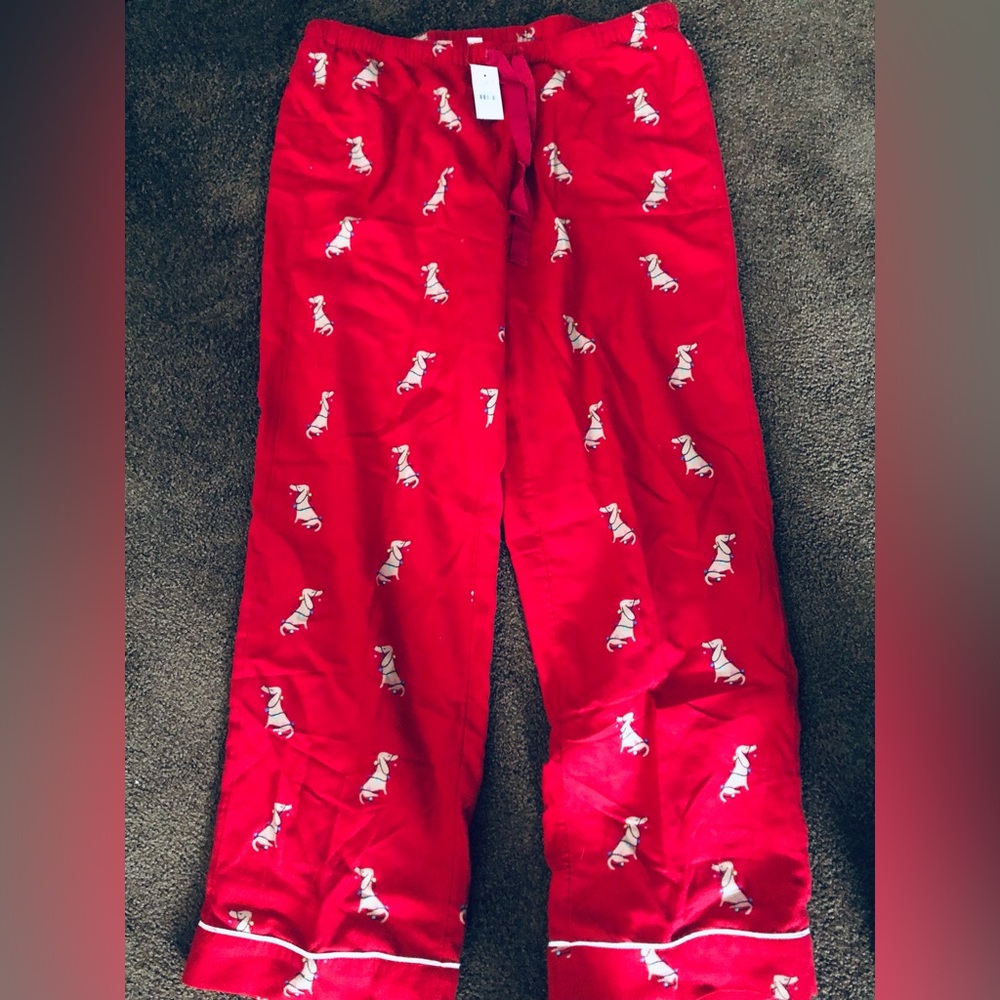 NWT never worn , Christmas dachshund pjs